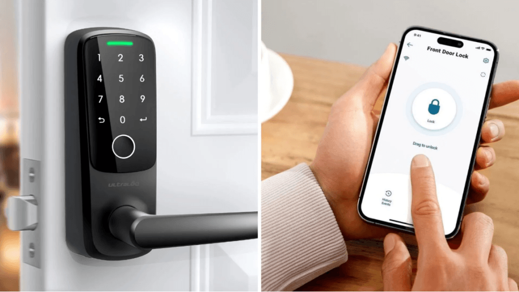 Smart Door Locks – Lock and unlock doors remotely using a smartphone.
